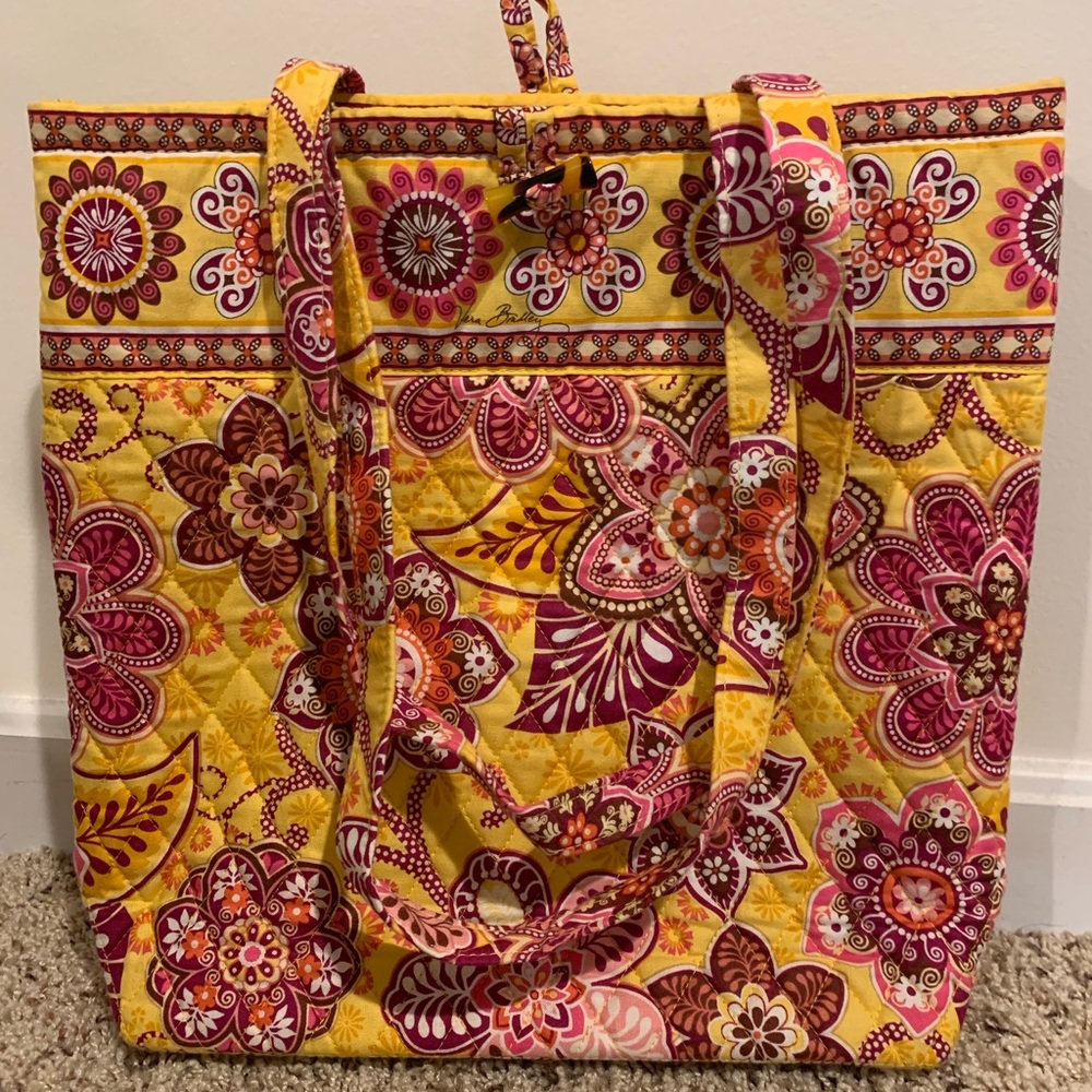 Vera Bradley Tote w/Cosmetic Pouch